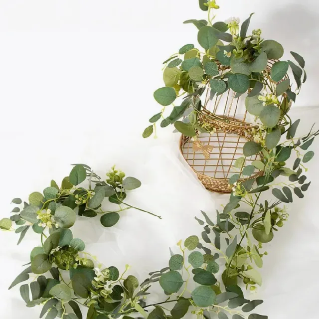 Лиана искусственная эвкалипт, 2шт